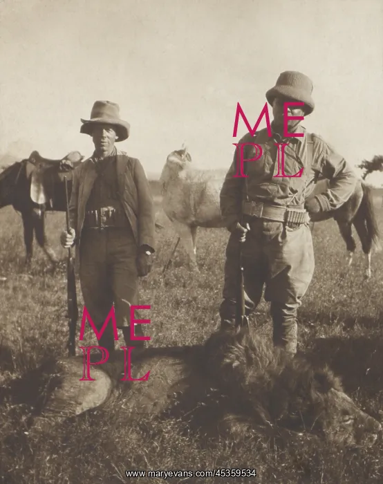 : Theodore Roosevelt and local scout Leslie Tarleton : Theodore Roosevelt and local scout Leslie Tarleton