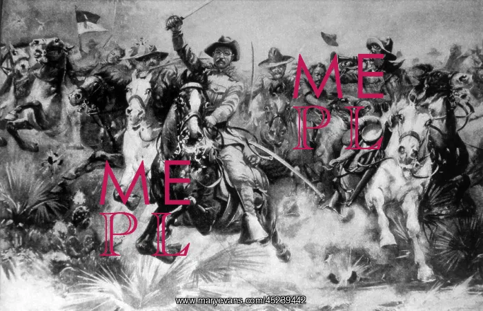 : Theodore Roosevelt in a romanticized depiction ? : Theodore Roosevelt in a romanticized depiction ?