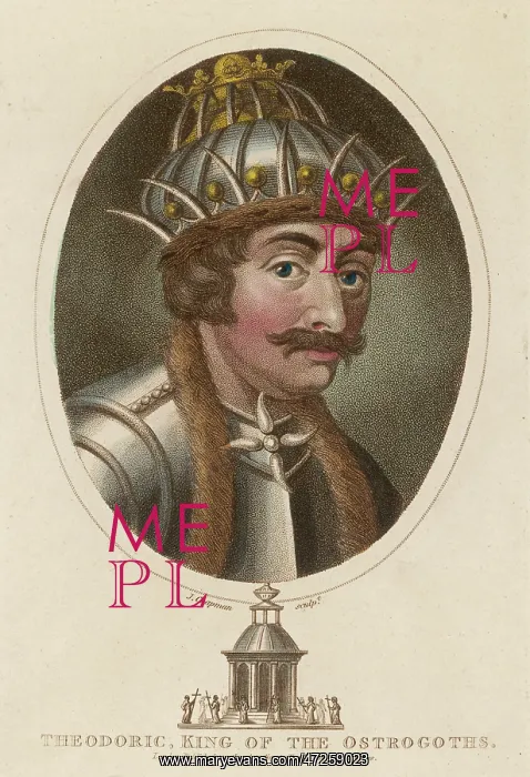  : THEODORIC / SPAIN / OSTROGOT