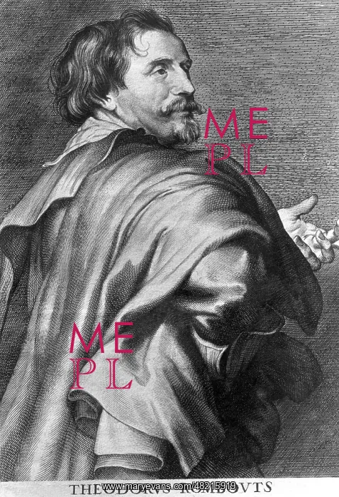 : Theodorus Rombouts, by Van Dyck : Theodorus Rombouts, by Van Dyck