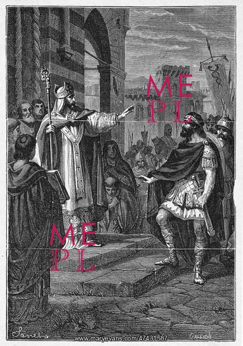 : THEODOSIUS AND AMBROSE : THEODOSIUS AND AMBROSE