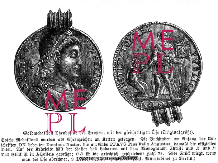 : Theodosius I. Flavius, the Great, 11.1.347 - : Theodosius I. Flavius, the Great, 11.1.347 -