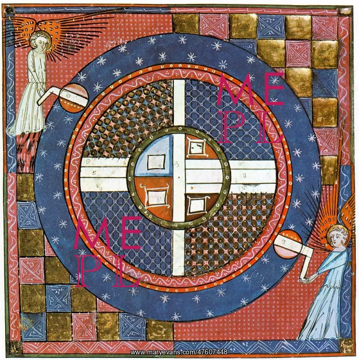 : Theological-Astronomical Diagram : Theological-Astronomical Diagram