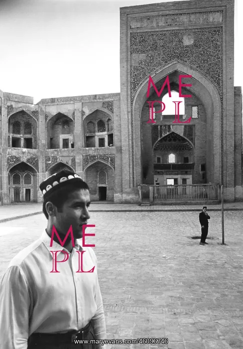 : Theological student in Bukhara, Central Asia : Theological student in Bukhara, Central Asia