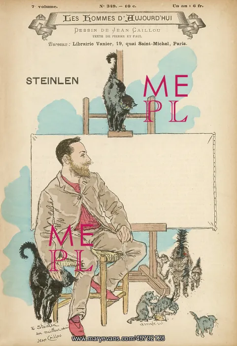 : THEOPHILE-ALEXANDRE STEINLEN : THEOPHILE-ALEXANDRE STEINLEN
