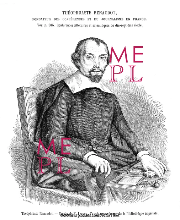 : THEOPHRASTE RENAUDOT : THEOPHRASTE RENAUDOT