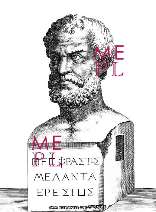 : Theophrastus bust : Theophrastus bust