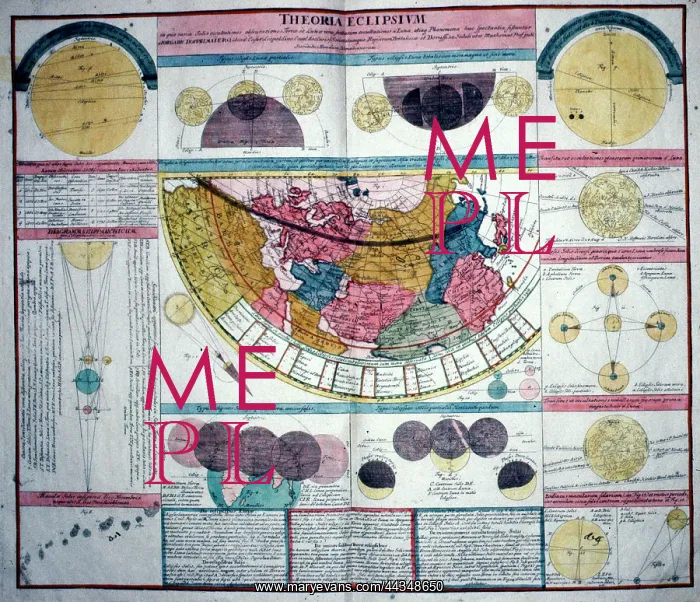 : Theoria Eclipsium - Celestial Map, Earth and Solar Eclipse : Theoria Eclipsium - Celestial Map, Earth and Solar Eclipse
