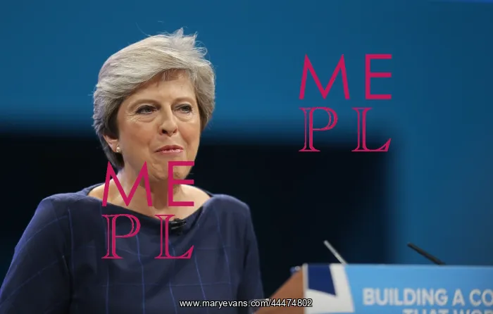 : Theresa May MP Suffers Cough : Theresa May MP Suffers Cough