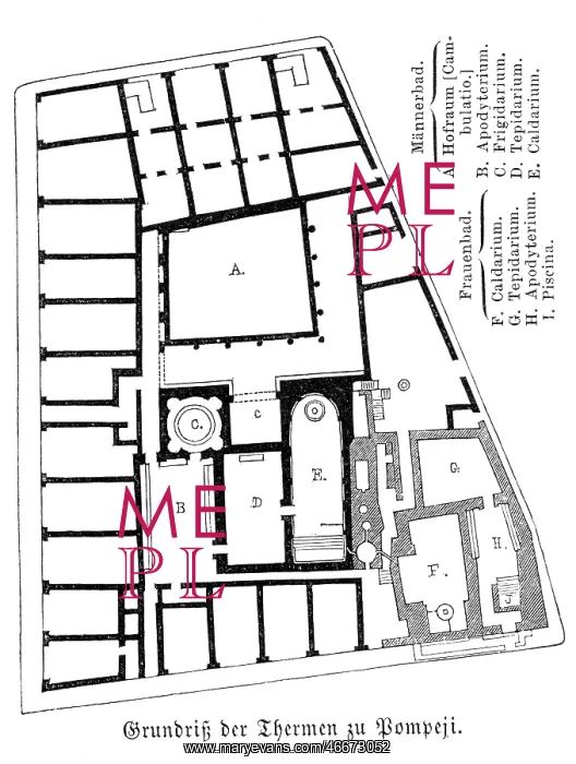 : Thermae in Pompeii : Thermae in Pompeii