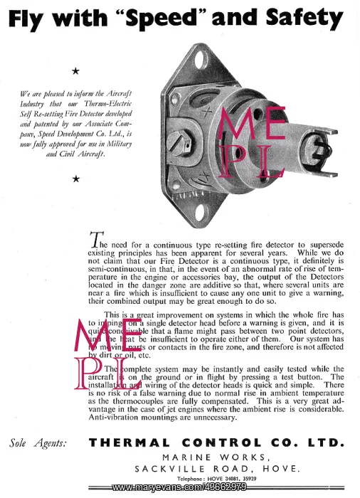 : Thermal Control Re-Setting Fire Detectors : Thermal Control Re-Setting Fire Detectors