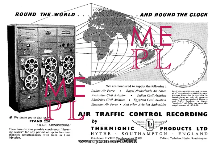 : Thermionic Air Traffic Control Recording Systems : Thermionic Air Traffic Control Recording Systems