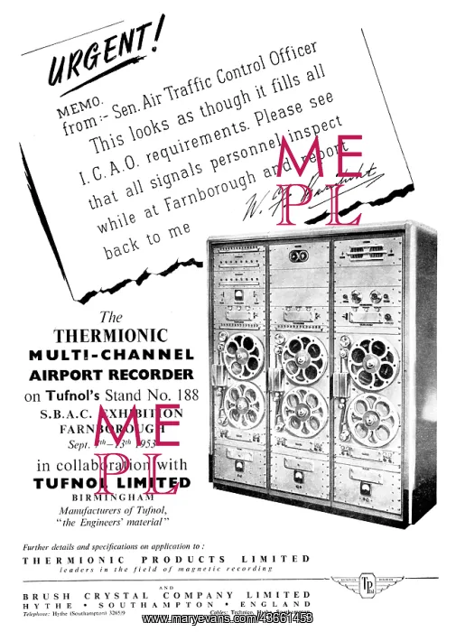 : Thermionic Products ATC Recorders : Thermionic Products ATC Recorders
