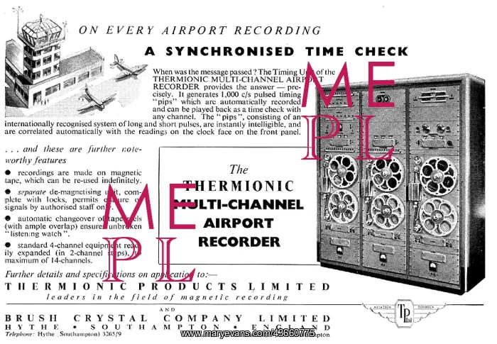 : Thermionic Products - Multi-Channel Airport ATC Recorder : Thermionic Products - Multi-Channel Airport ATC Recorder