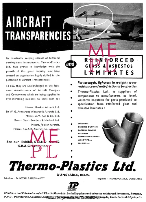 : Thermo-Plastics :Aircraft Transparencies : Thermo-Plastics :Aircraft Transparencies