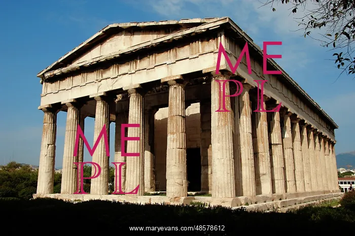 : THESEION-HEPHAISTEION. V century B.C. Athens. Greece : THESEION-HEPHAISTEION. V century B.C. Athens. Greece