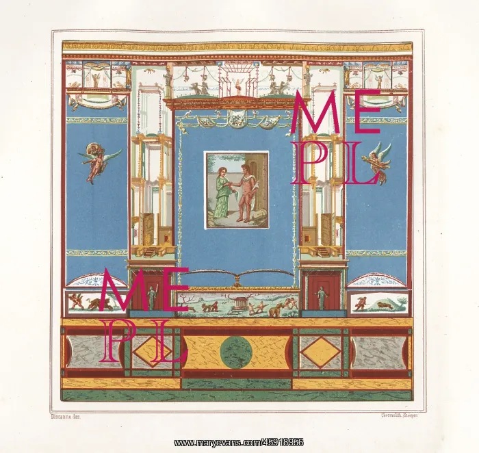 : Theseus and Ariadne from a tablinum in the : Theseus and Ariadne from a tablinum in the