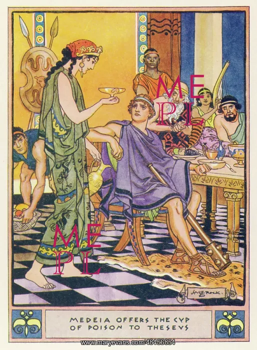 : THESEUS & MEDEA : THESEUS & MEDEA