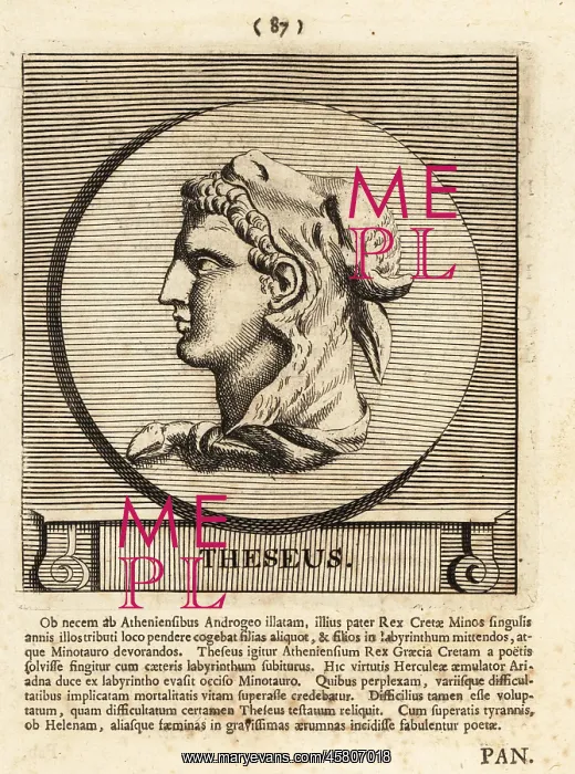 : Theseus, mythical king and founder-hero of Athens : Theseus, mythical king and founder-hero of Athens