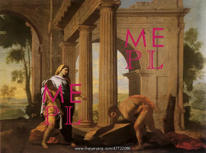 : Theseus Rediscovering his Father's Sword, by Poussin : Theseus Rediscovering his Father's Sword, by Poussin