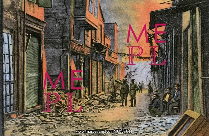 : Thessaloniki - Great Fire of 1917 : Thessaloniki - Great Fire of 1917