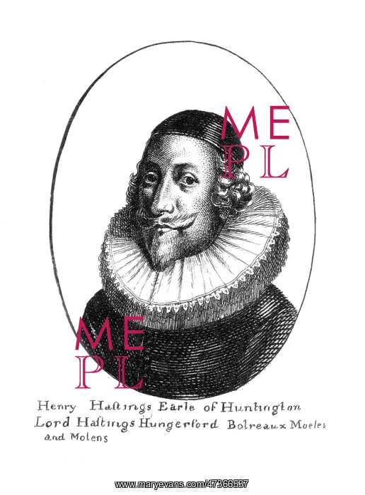 : THHIRD EARL HUNTINGDON : THHIRD EARL HUNTINGDON