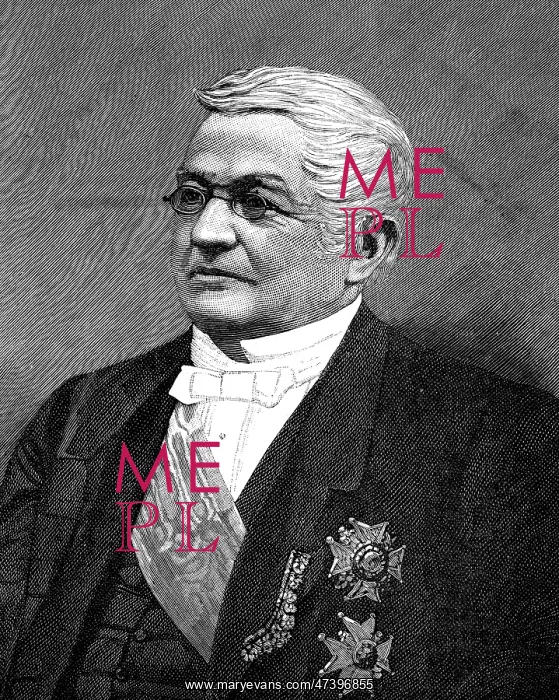  : THIERS. LOUIS-ADOLPHE THIERS (1797 - 1877), French statesman and historian in later years