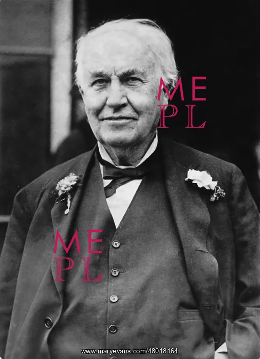 : Thomas Alva Edison, 1927 : Thomas Alva Edison, 1927