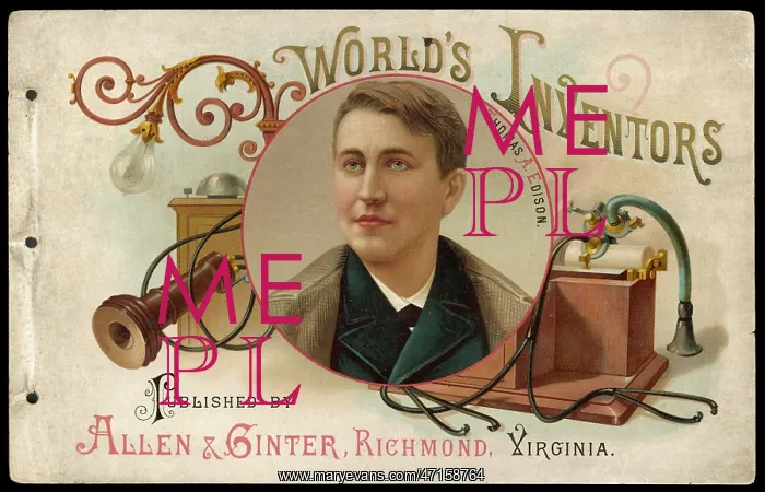  : THOMAS ALVA EDISON