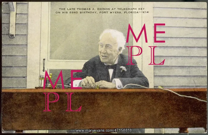  : THOMAS ALVA EDISON