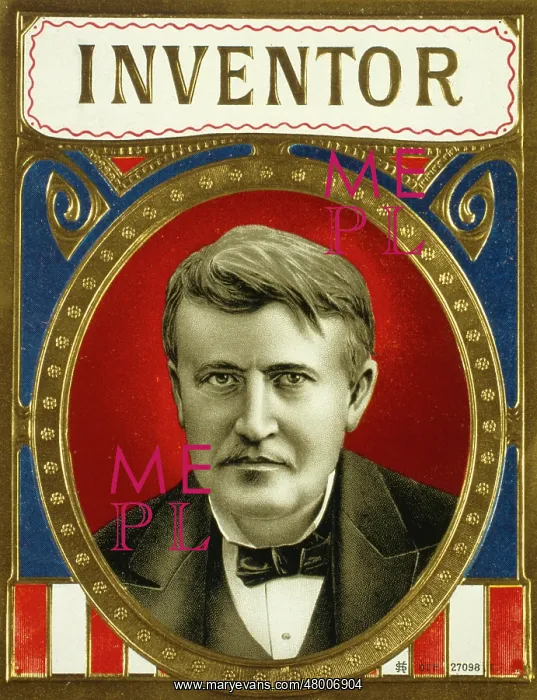  : Thomas Alva Edison, American inventor