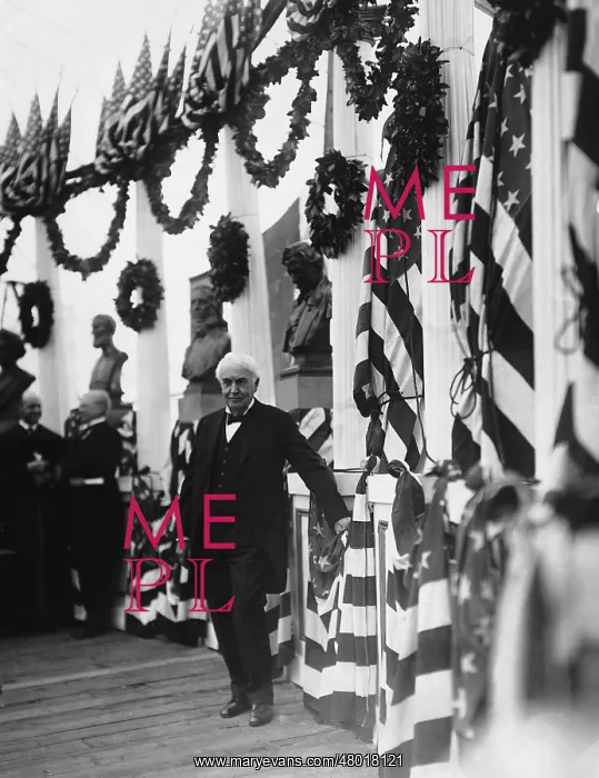 : Thomas Alva Edison at New York University, 1924 : Thomas Alva Edison at New York University, 1924