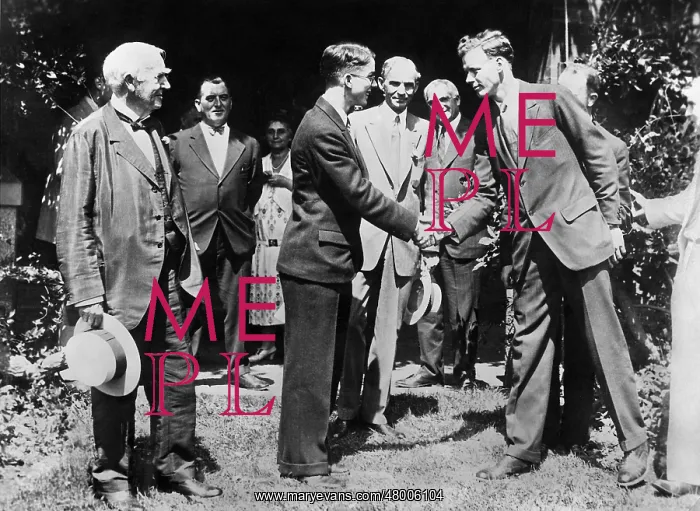 : Thomas Alva Edison, William Huston, Henry Ford and Charles L : Thomas Alva Edison, William Huston, Henry Ford and Charles L