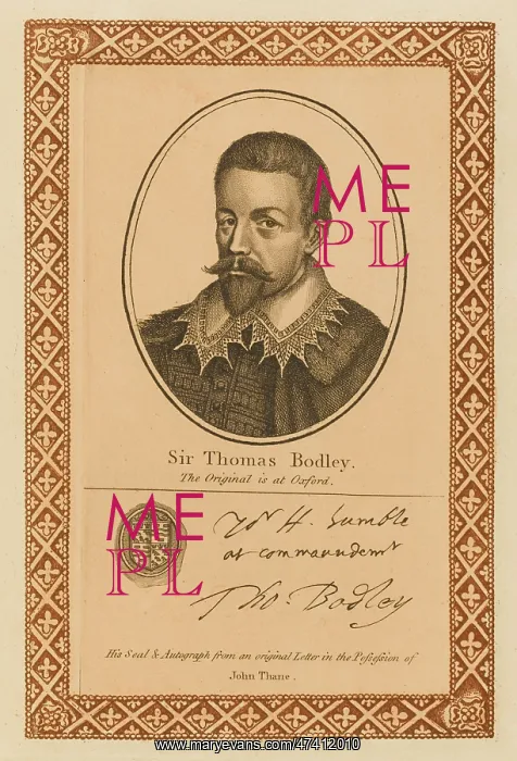 : THOMAS BODLEY : THOMAS BODLEY