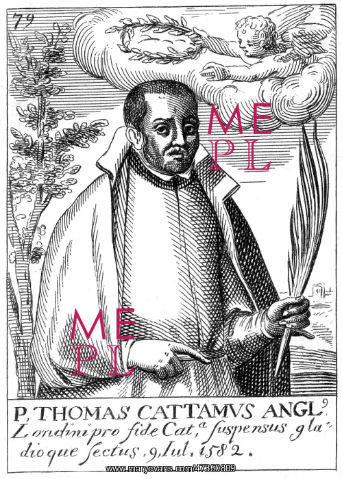 : THOMAS CATTAMUS, MARTYR : THOMAS CATTAMUS, MARTYR
