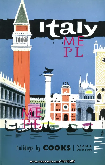  : Italy. Thomas Cook Brochure Cover - Italy