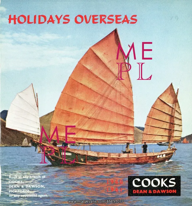 : Thomas Cook Travel Brochure - Cover : Thomas Cook Travel Brochure - Cover