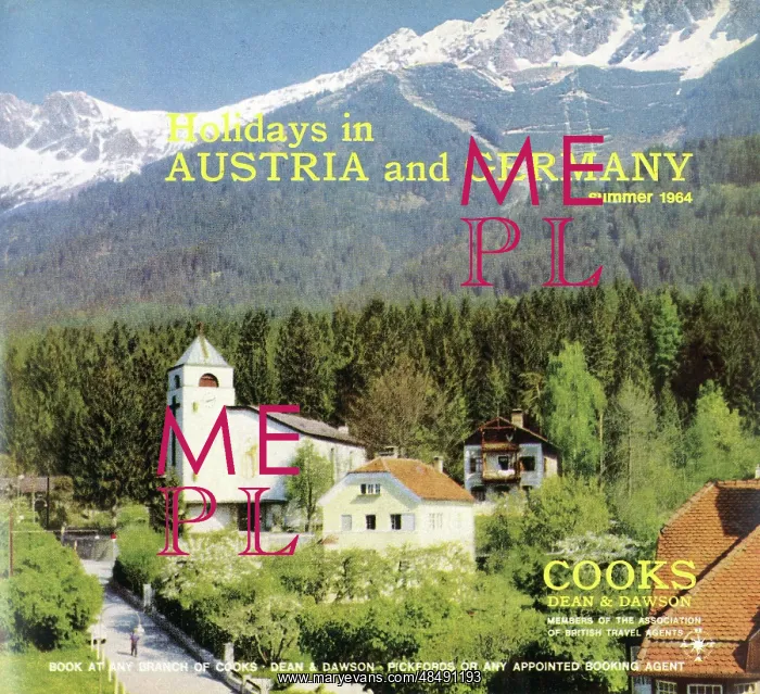 : Thomas Cook Travel Brochure - Cover : Thomas Cook Travel Brochure - Cover