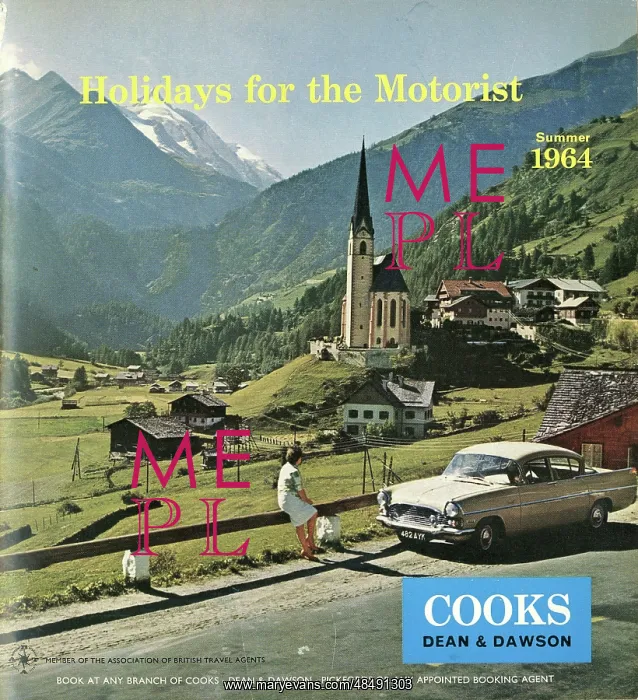 : Thomas Cook Travel Brochure - Cover : Thomas Cook Travel Brochure - Cover