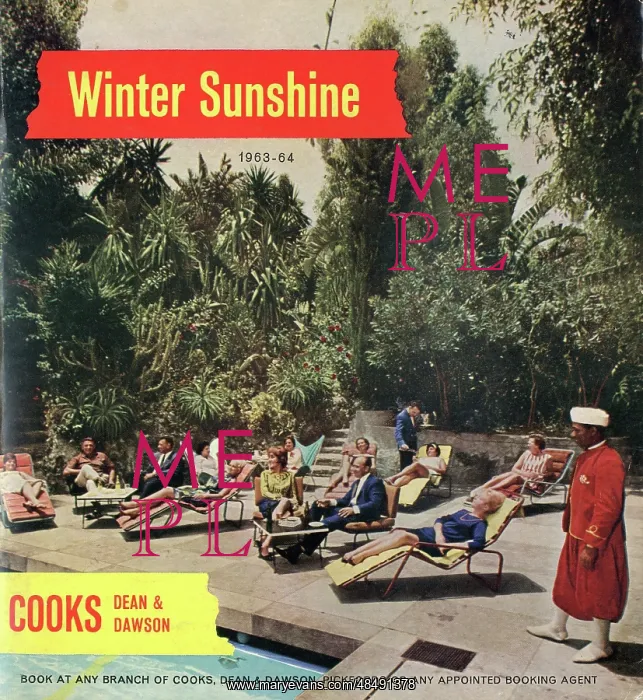 : Thomas Cook Travel Brochure - Cover : Thomas Cook Travel Brochure - Cover