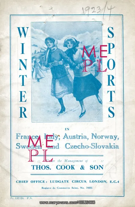 : Thomas Cook Travel Brochure - Cover : Thomas Cook Travel Brochure - Cover