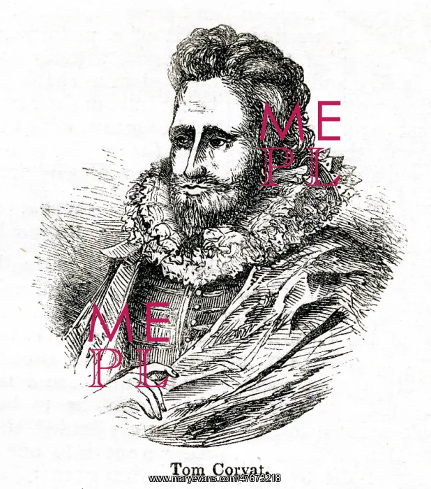: Thomas Coryate (Coryat), English traveller and author : Thomas Coryate (Coryat), English traveller and author