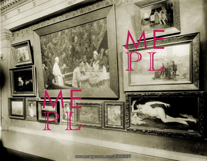 : Thomas Eakin's monumental realist painting, ? : Thomas Eakin's monumental realist painting, ?