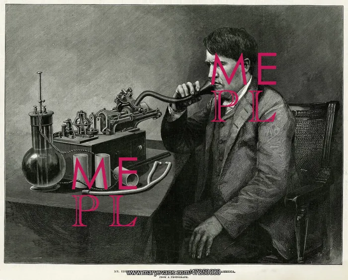 : THOMAS EDISON / TUBE SPEAK : THOMAS EDISON / TUBE SPEAK