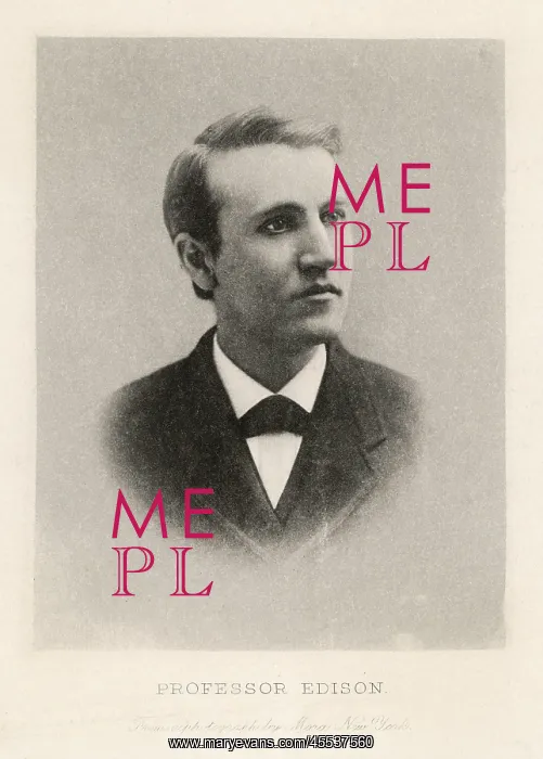  : Thomas Edison as a young man