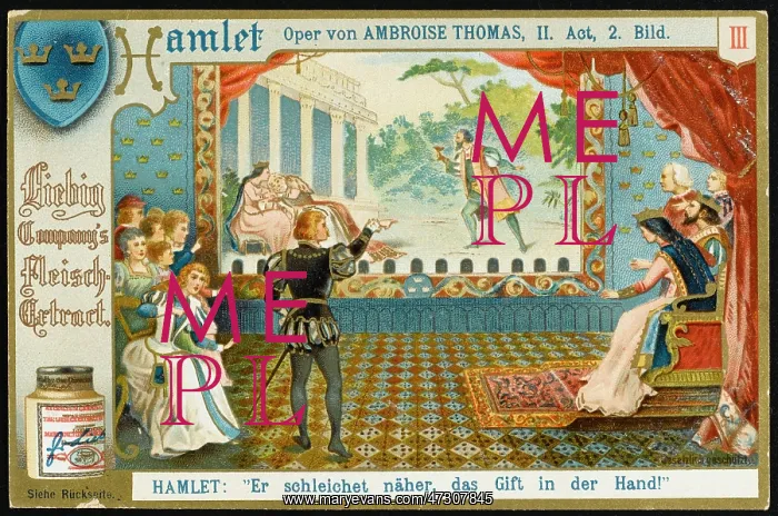 : Thomas - Hamlet - Liebig : Thomas - Hamlet - Liebig