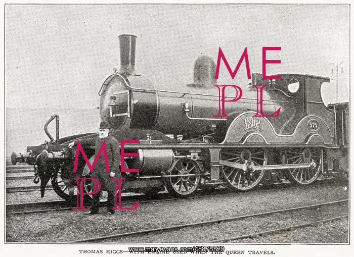 : Thomas Higgs with steam engine 1894 : Thomas Higgs with steam engine 1894