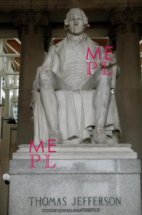 : Thomas Jefferson (1743 '1826). Statue. Missouri History Muse : Thomas Jefferson (1743 '1826). Statue. Missouri History Muse