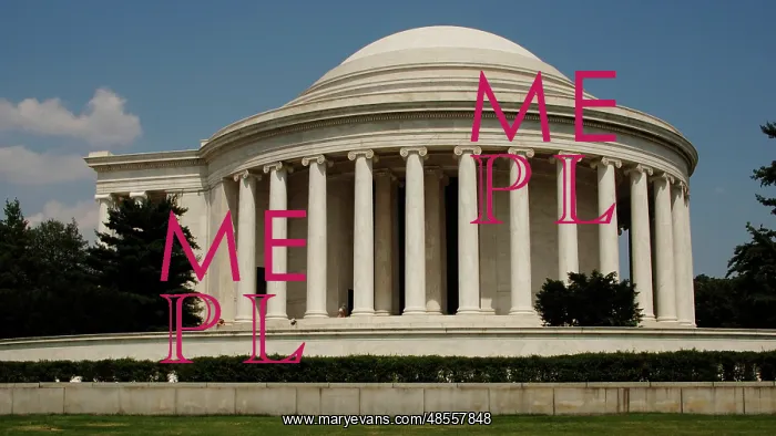 : Thomas Jefferson Memorial. Washington D.C. United States : Thomas Jefferson Memorial. Washington D.C. United States