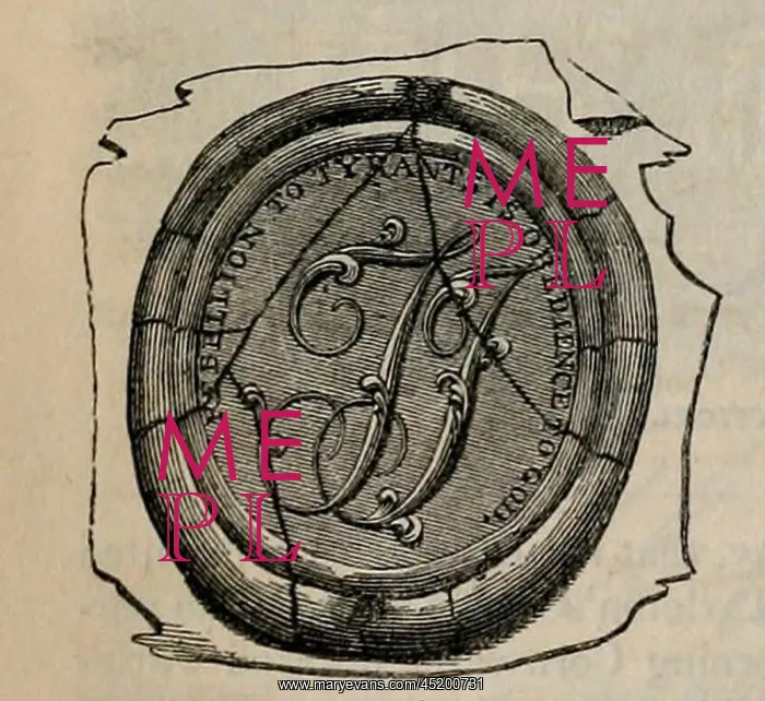 : Thomas Jefferson's seal. It is inscribed ? : Thomas Jefferson's seal. It is inscribed ?